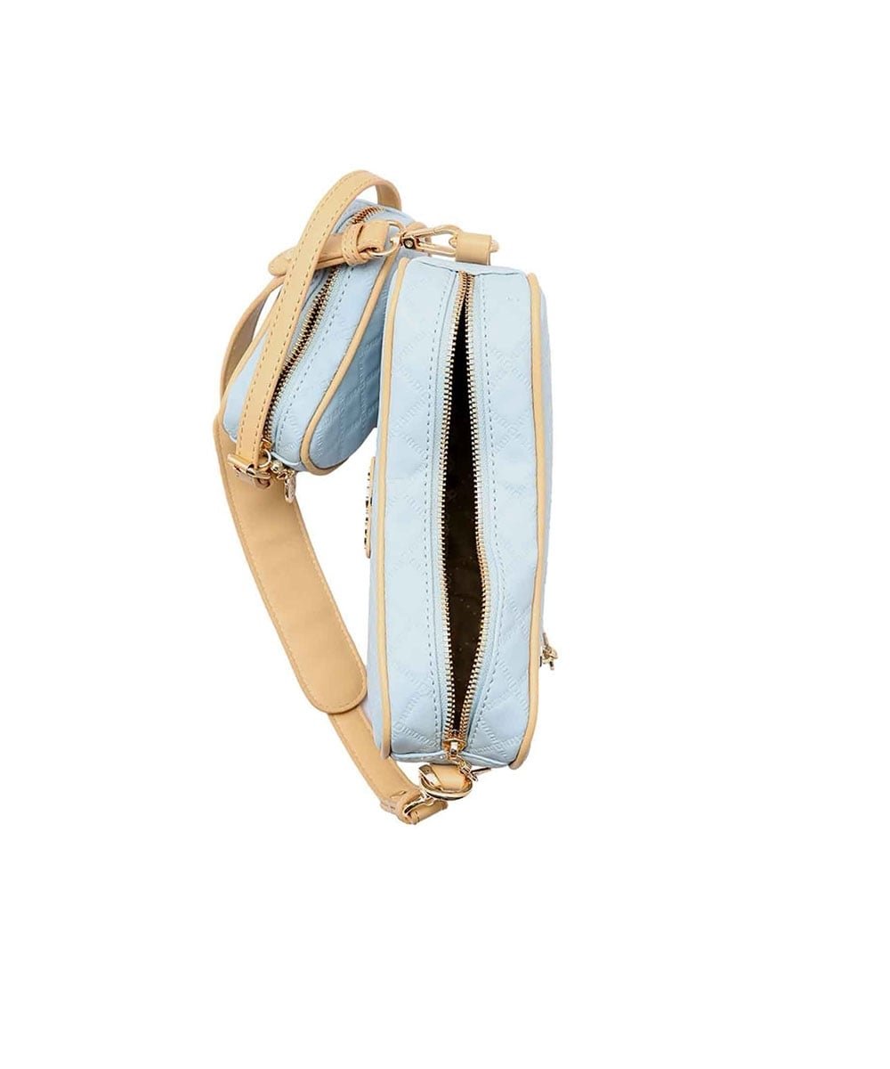 Bolsa Feminina Cute Ombro Chenson Matelassê Azul Azul 3