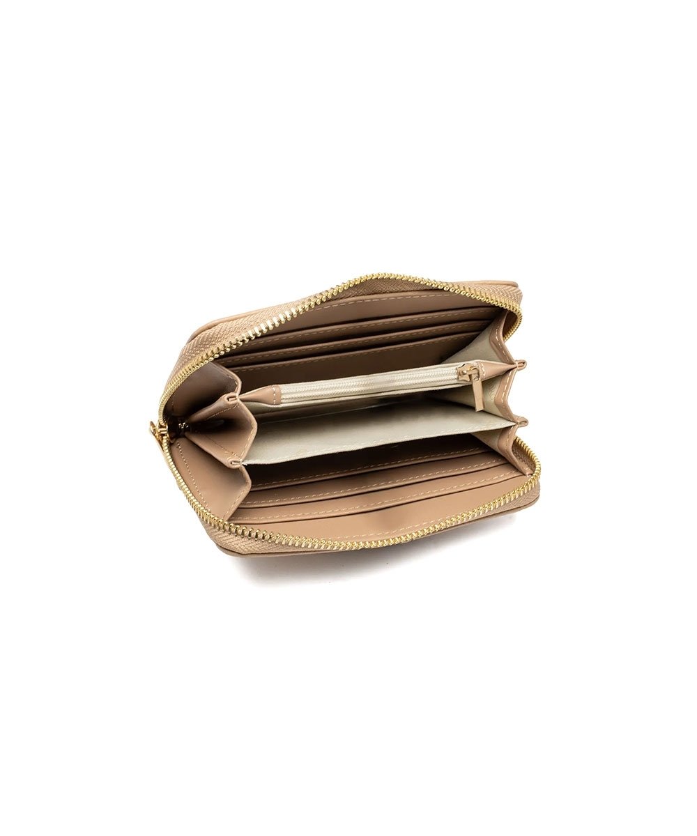 Carteira Feminina Dakota Caramelo Bege 2