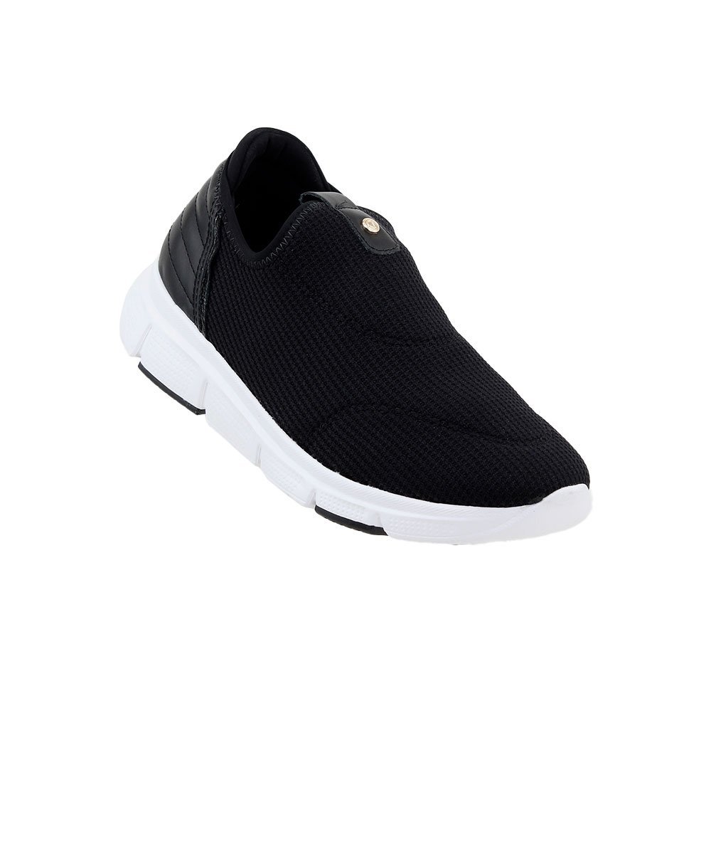 Tênis Feminino Comfortflex Knit Preto Preto 2