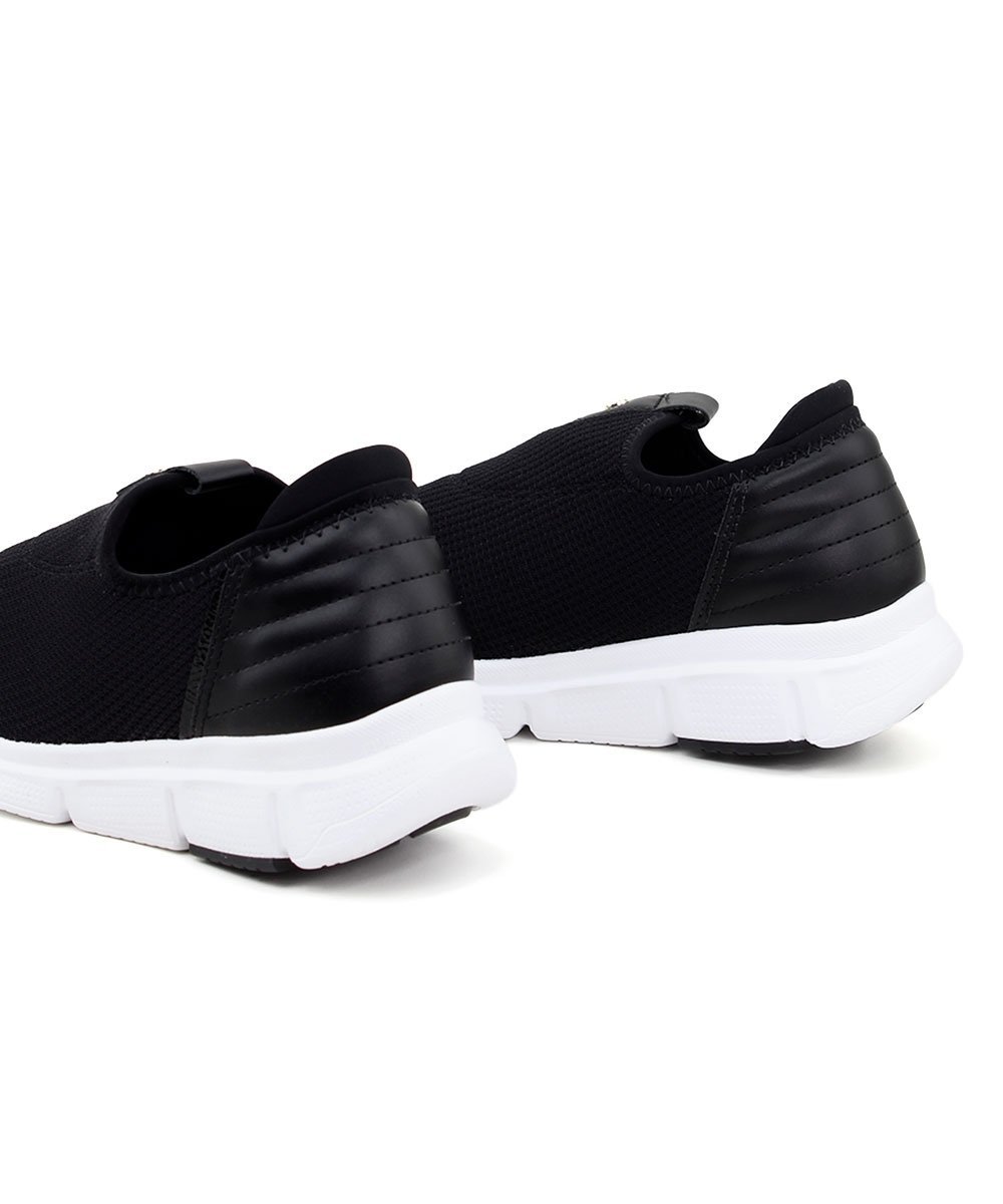 Tênis Feminino Comfortflex Knit Preto Preto 5