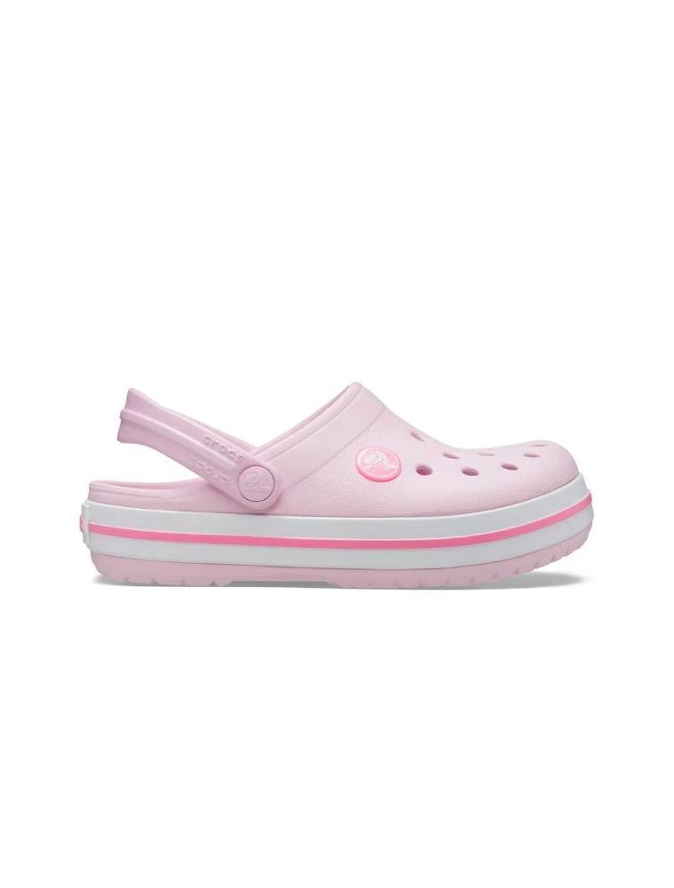 Sandália Crocs Infantil Crocband 207006 Rosa Claro Rosa 2