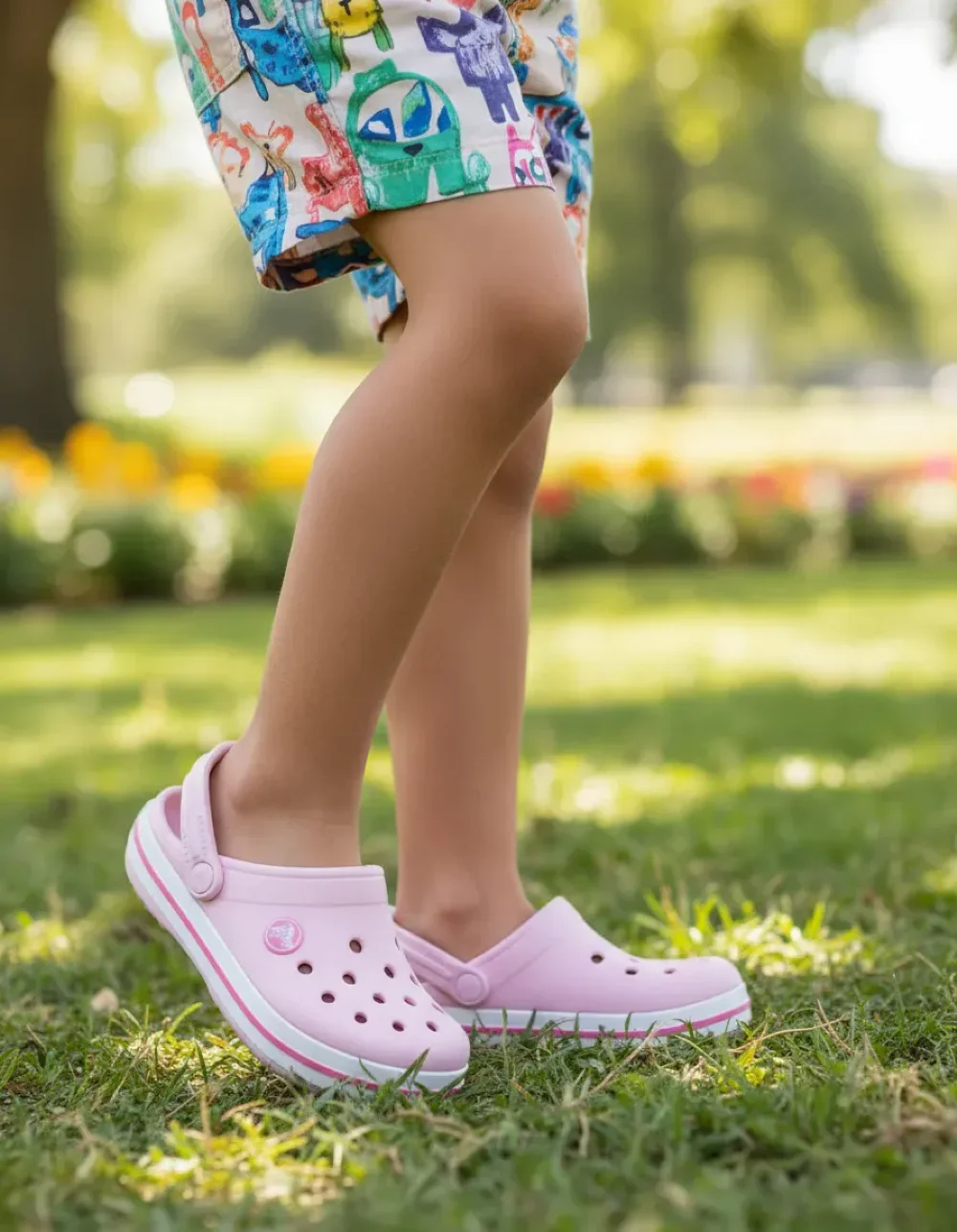 Sandália Crocs Infantil Crocband 207006 Rosa Claro Rosa 7