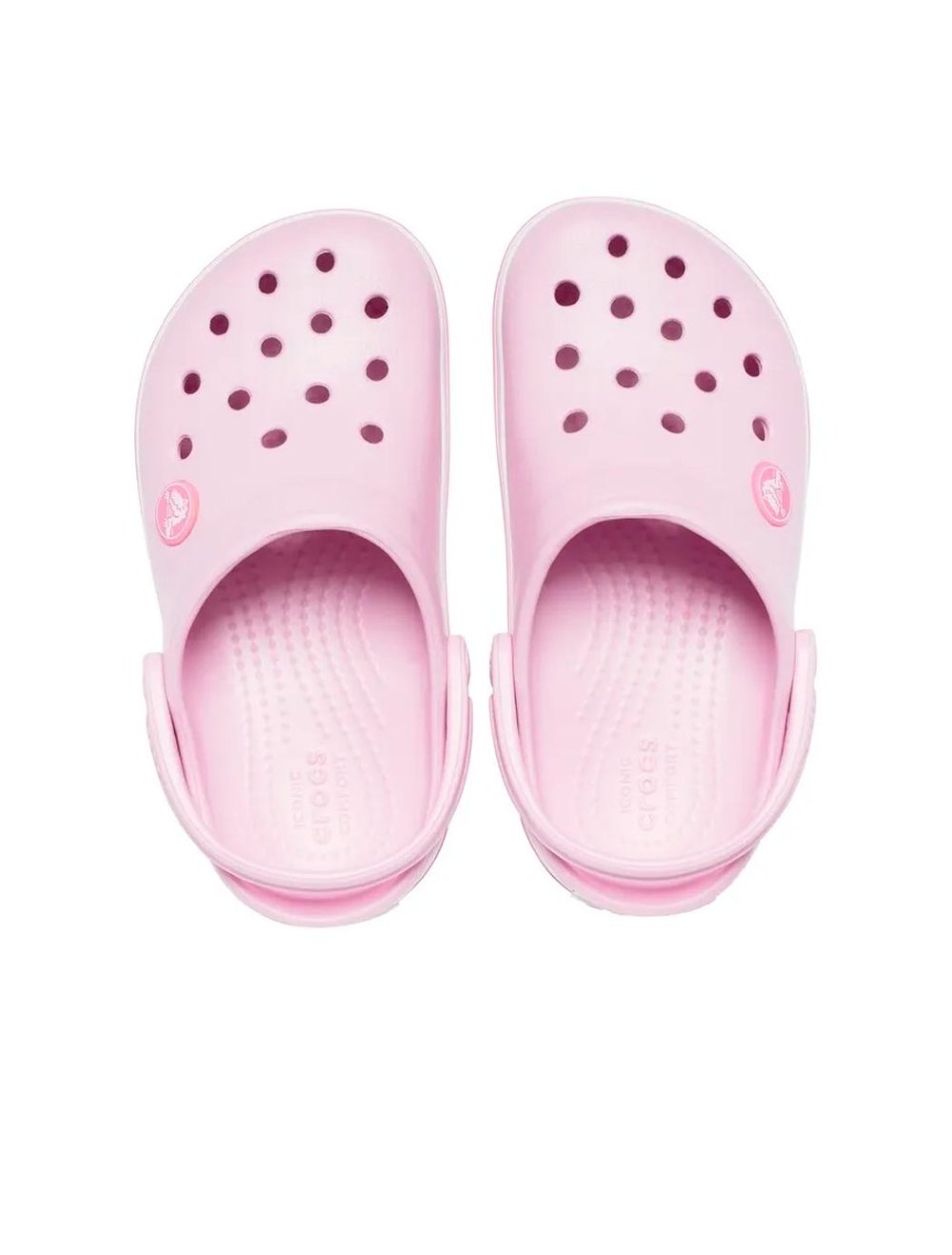 Sandália Crocs Infantil Crocband 207006 Rosa Claro Rosa 10