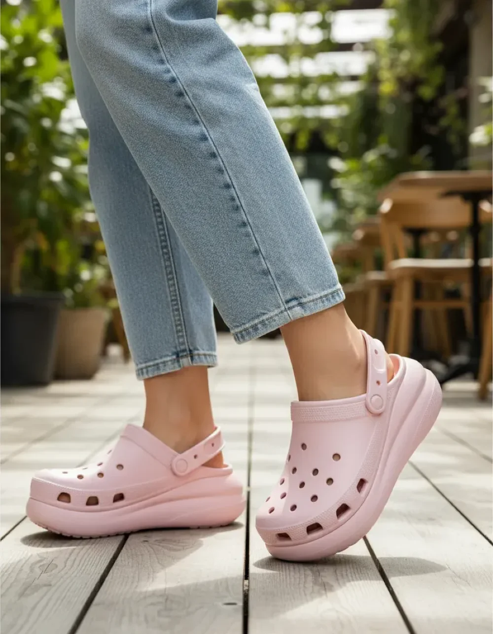 Sandália Crocs Crush Juice Rosa Claro Rosa 2
