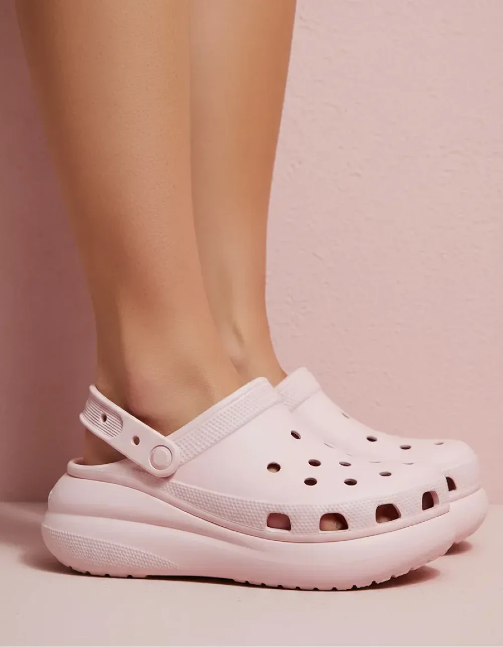 Sandália Crocs Crush Juice Rosa Claro Rosa 3