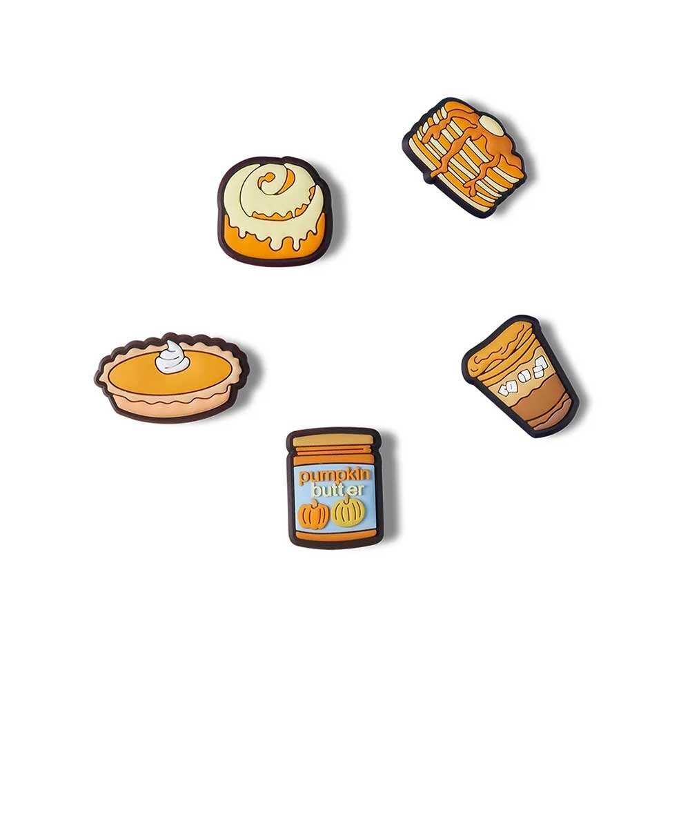 Jibbitz Crocs Gostos de Outono Pack 5 Peças Multicolor Multicores 3