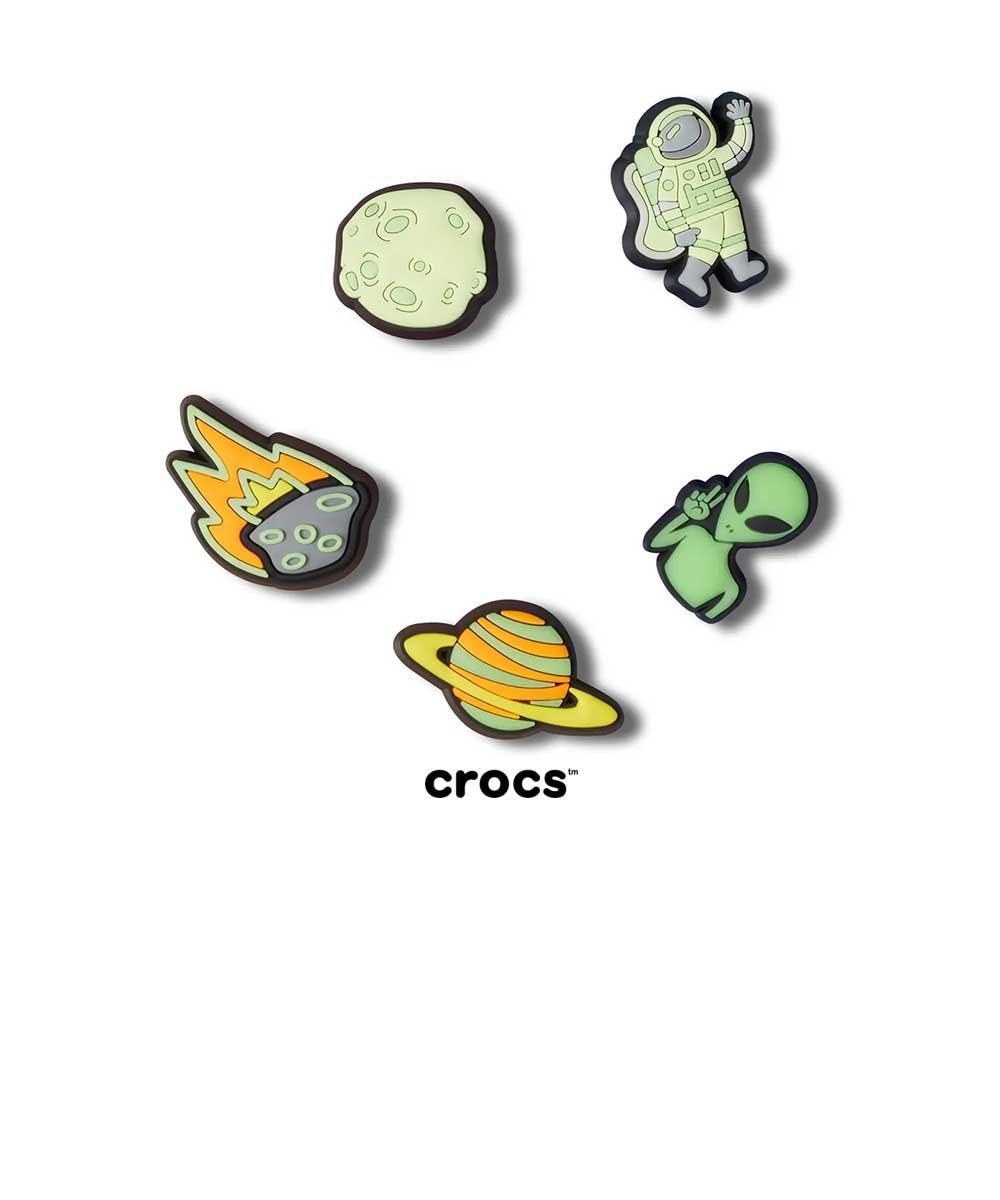 Jibbitz Crocs Out Of Space Pack com 5 Peças Multicolor Multicores 2