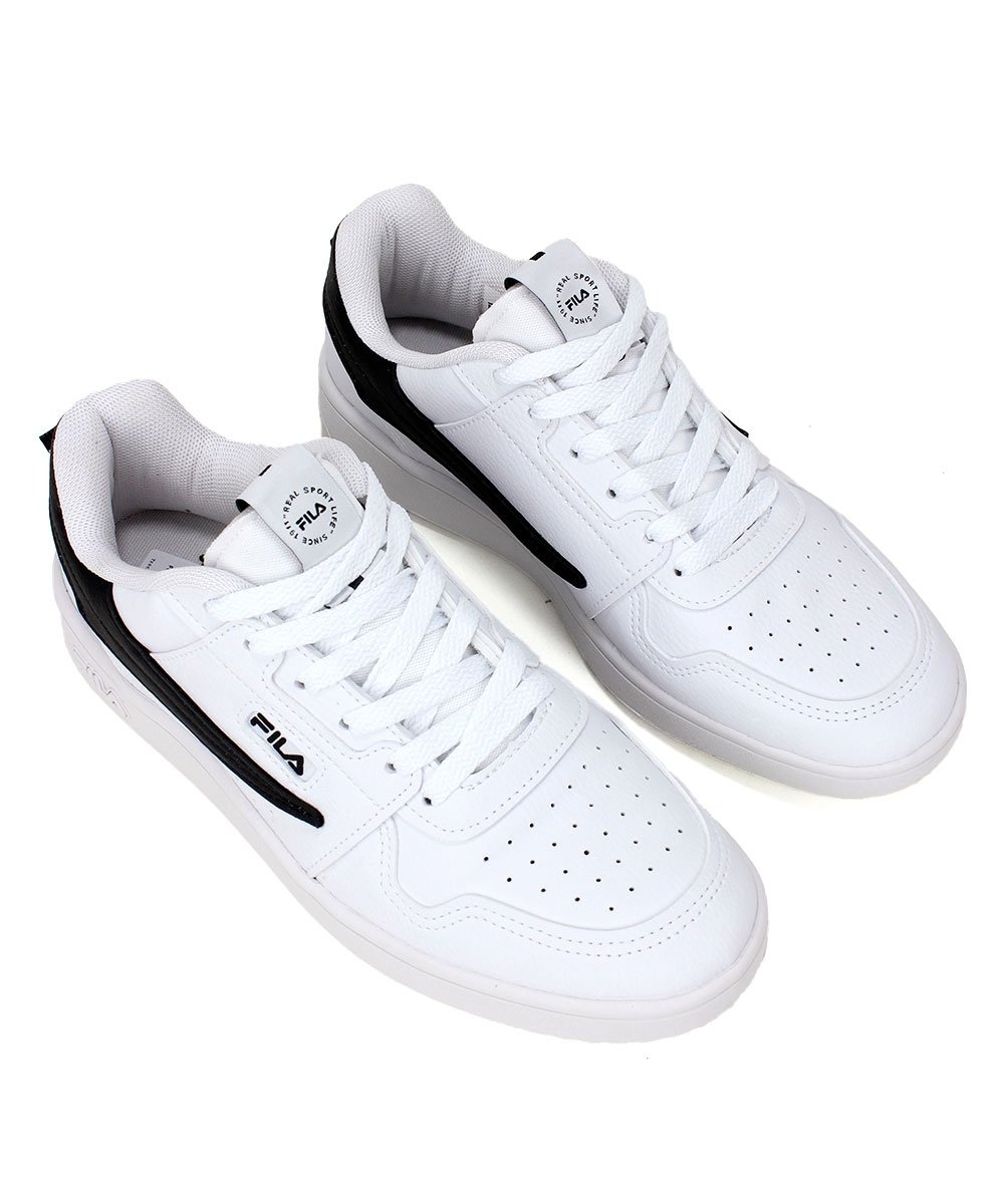 Tênis Fila Acd Classic Masculino F01l00207 Branco/Preto Branco 4