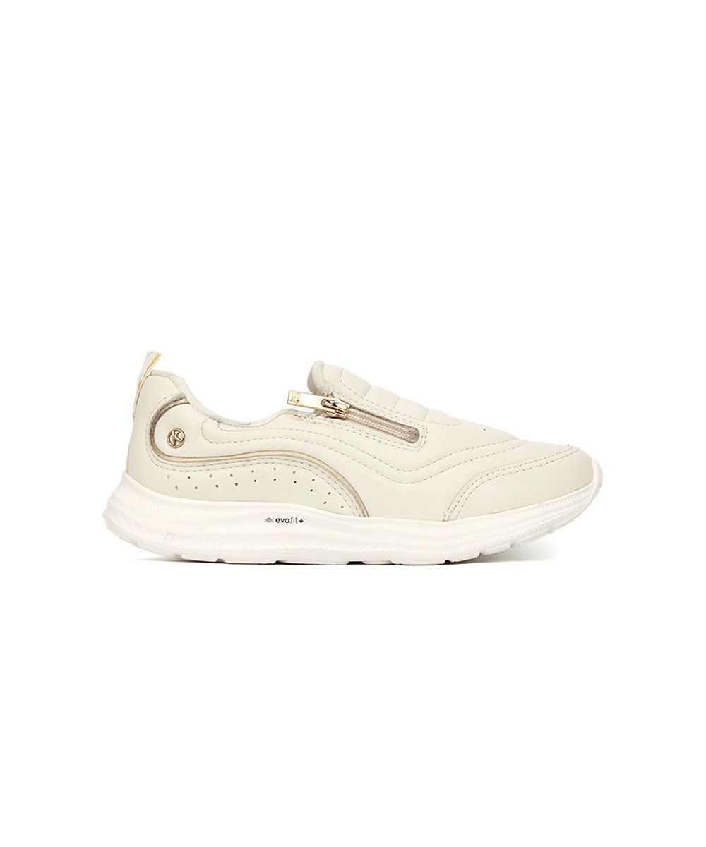 Tênis Feminino Kolosh Casual E.v.a Fit Branco Bege 2