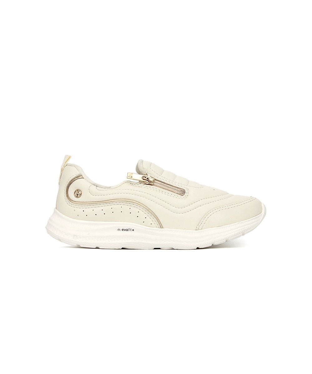 Tênis Feminino Kolosh Casual E.v.a Fit Branco Bege 1
