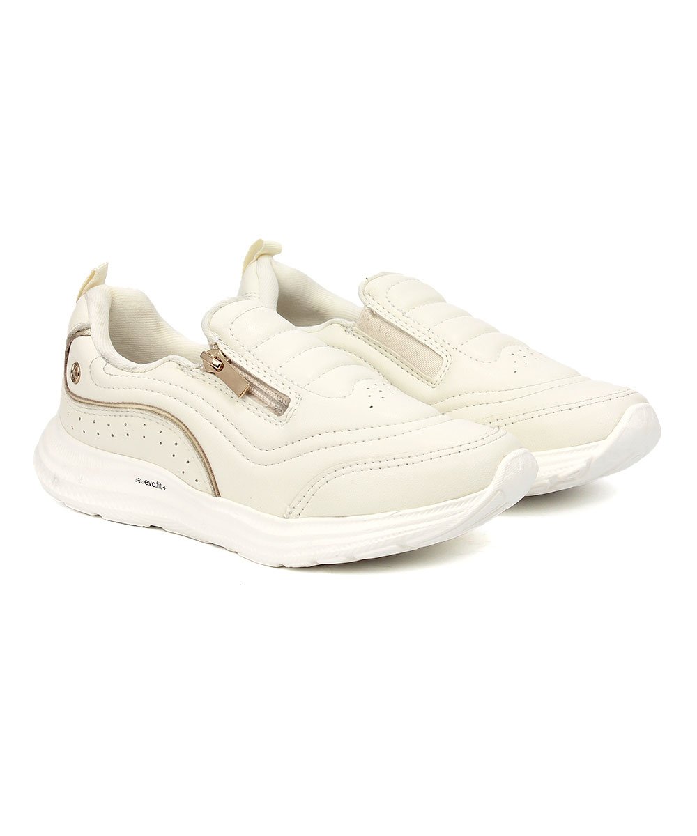 Tênis Feminino Kolosh Casual E.v.a Fit Branco Bege 4