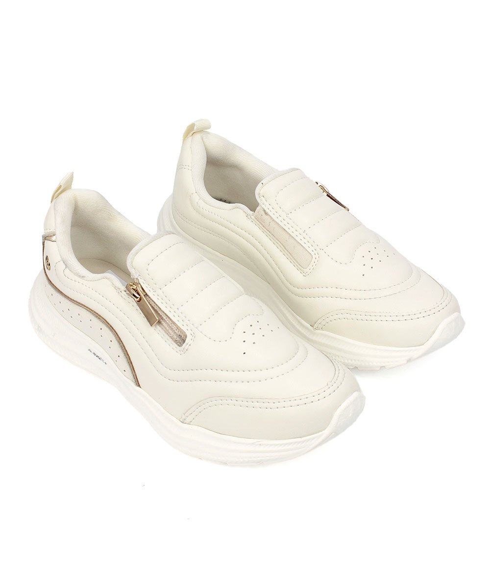 Tênis Feminino Kolosh Casual E.v.a Fit Branco Bege 5
