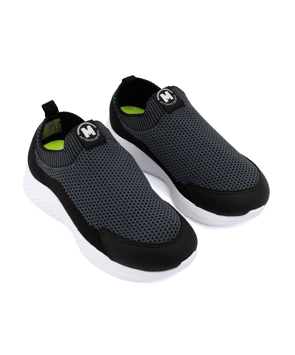 Tênis Molekinho Slip On Sport Refresh Preto Cinza/Preto 5