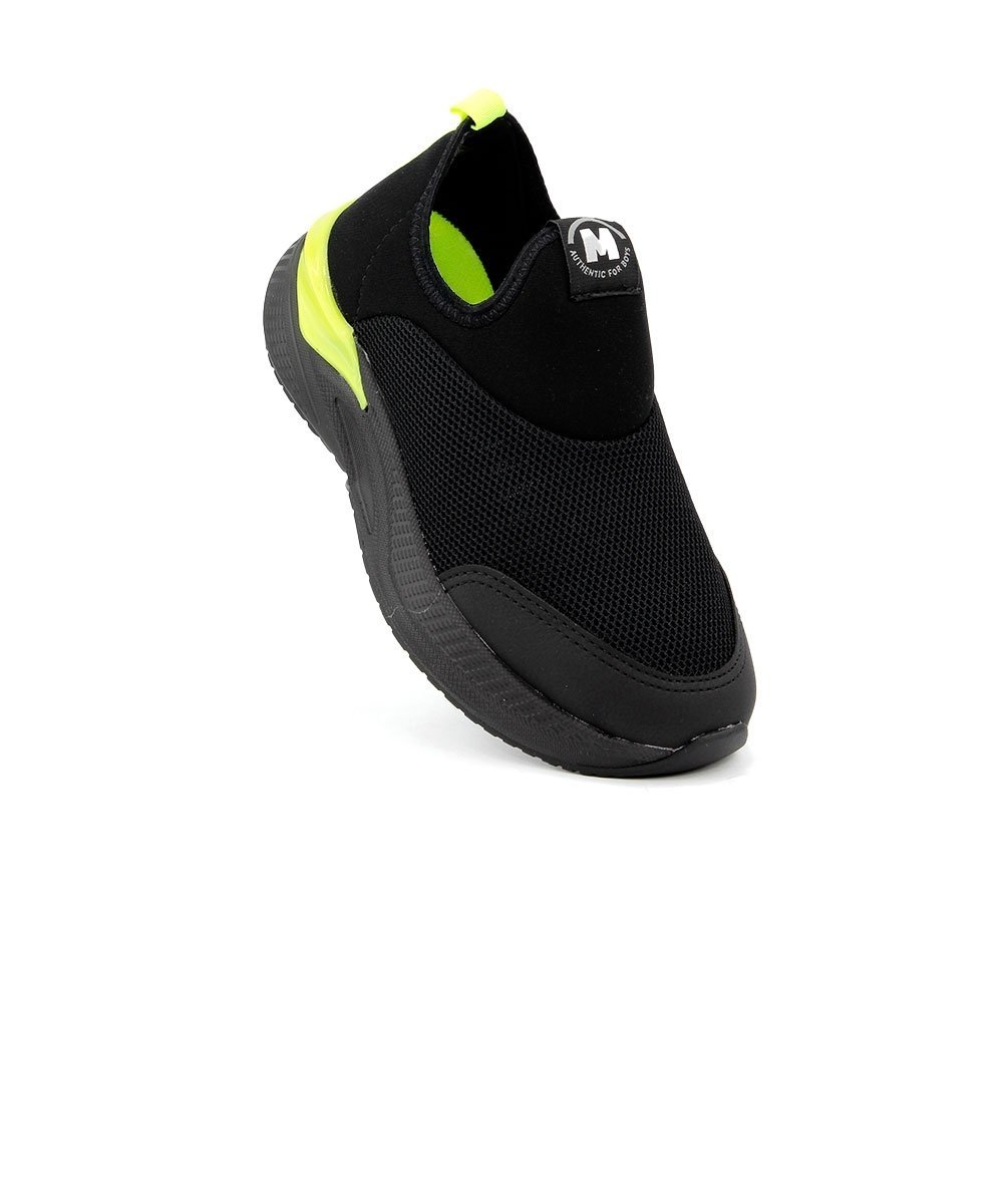 Tênis Infantil Molekinho Sport Refresh Preto Preto/Amarelo 2