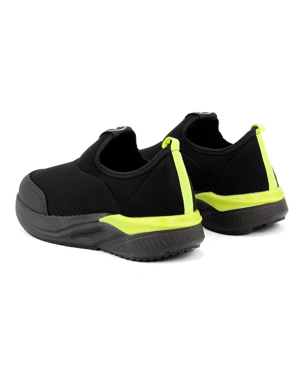 Tênis Infantil Molekinho Sport Refresh Preto Preto/Amarelo 4