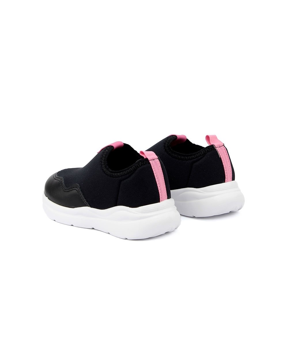 Tênis Infantil Molekinha Bebê Slip On Preto Preto 5