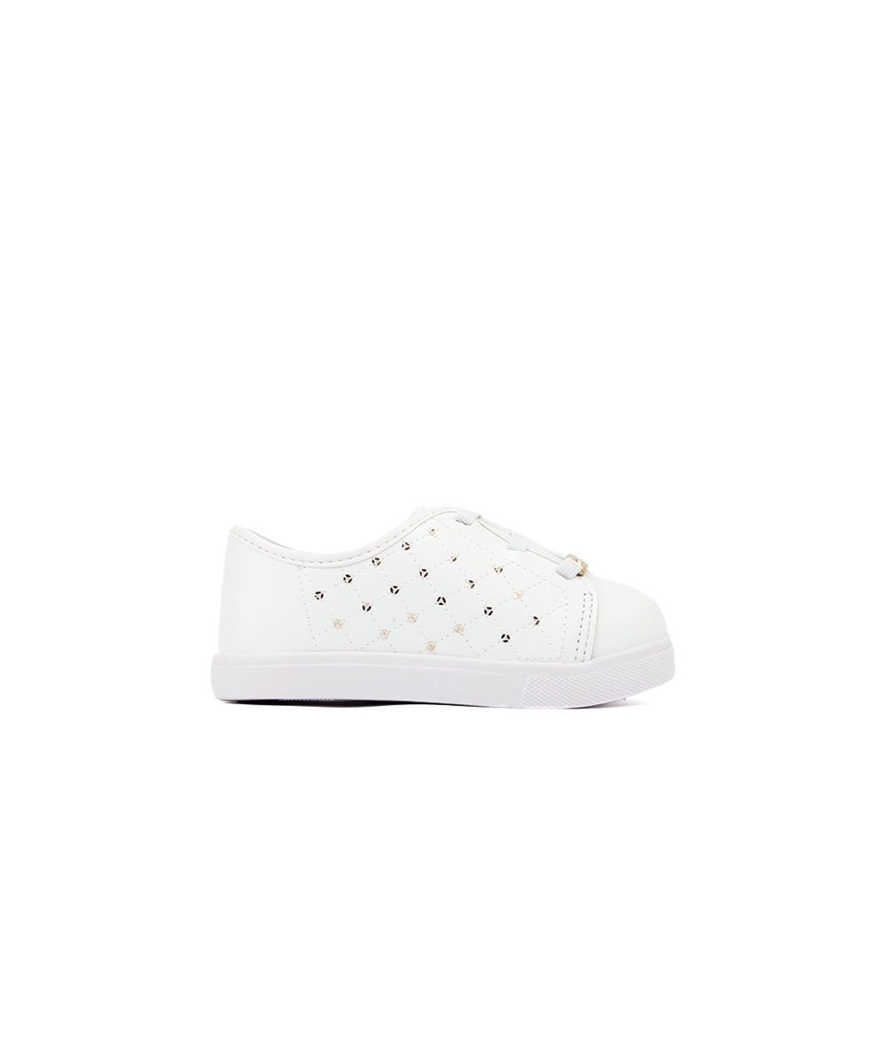 Tênis Infantil Molekinha Bebê Soft Branco