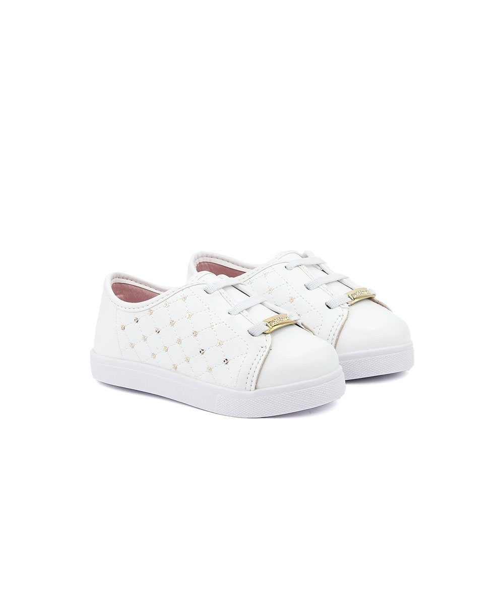 Tênis Infantil Molekinha Bebê Soft Branco Branco 3