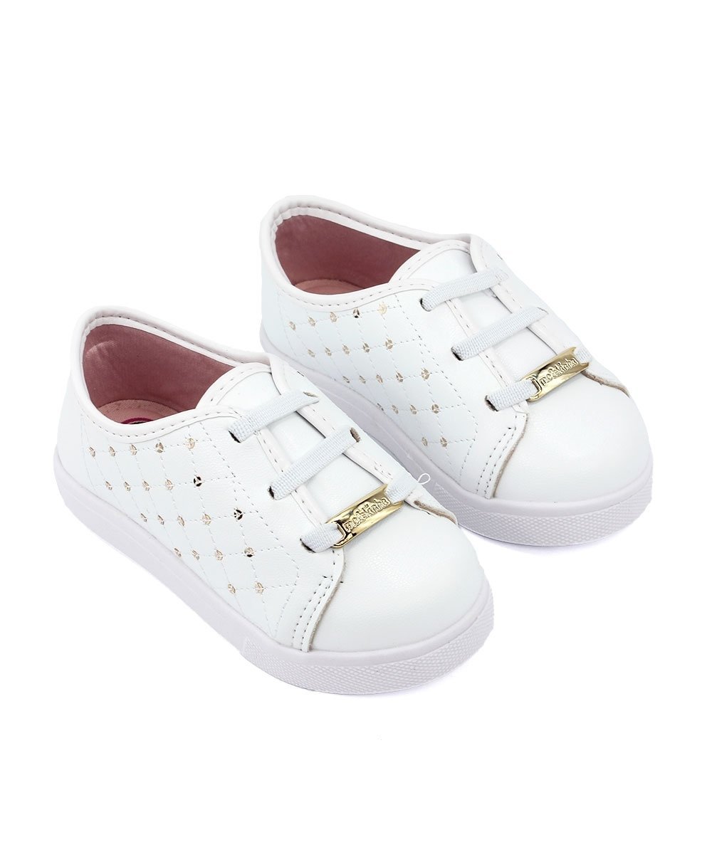 Tênis Infantil Molekinha Bebê Soft Branco Branco 4