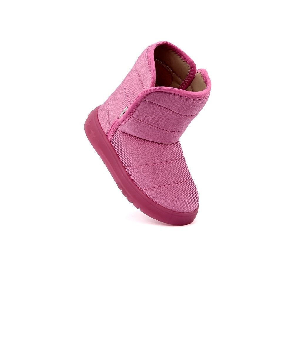 Coturno Infantil Molekinha Bebê Rosa Rosa 2