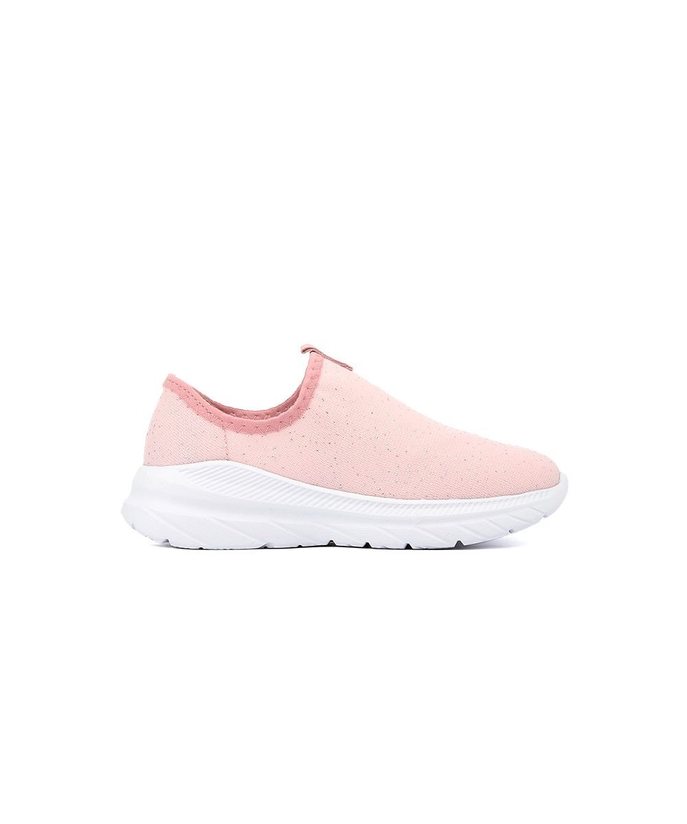 Tênis Infantil Molekinha Slip On Rosa
