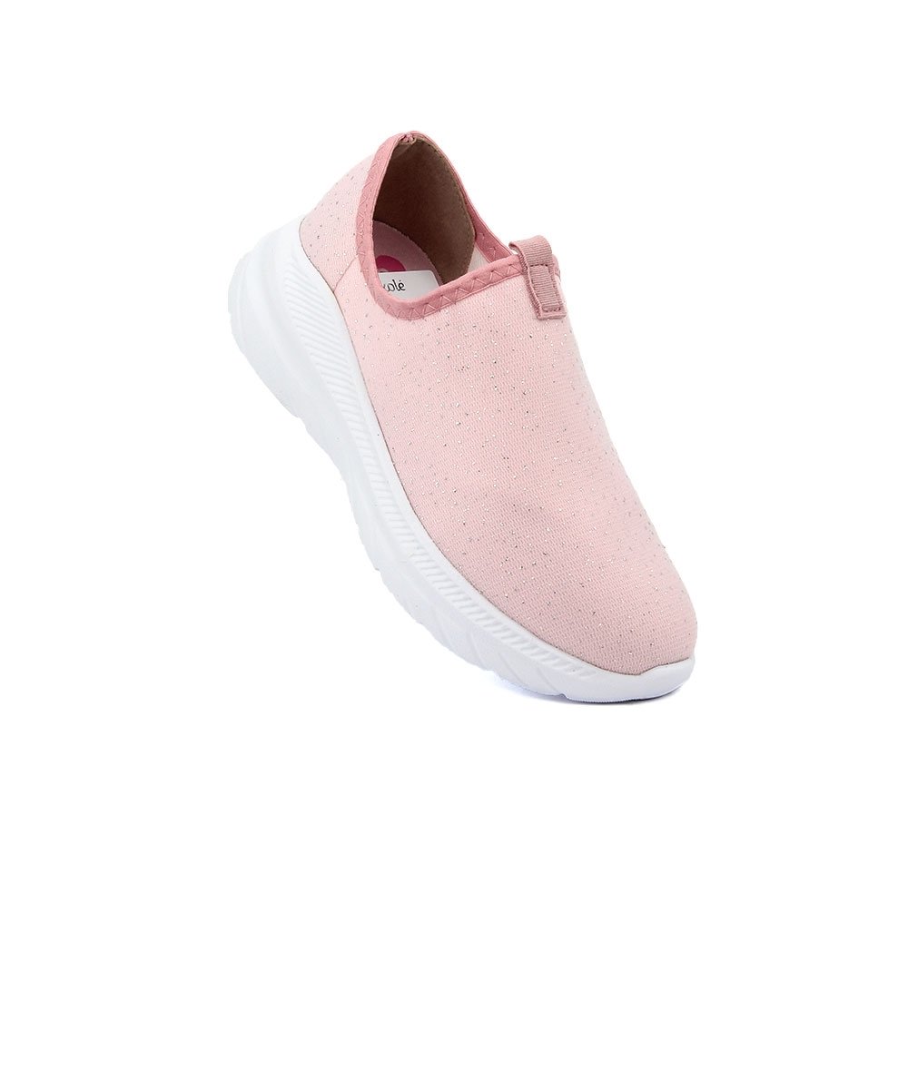 Tênis Infantil Molekinha Slip On Rosa Rosa 2