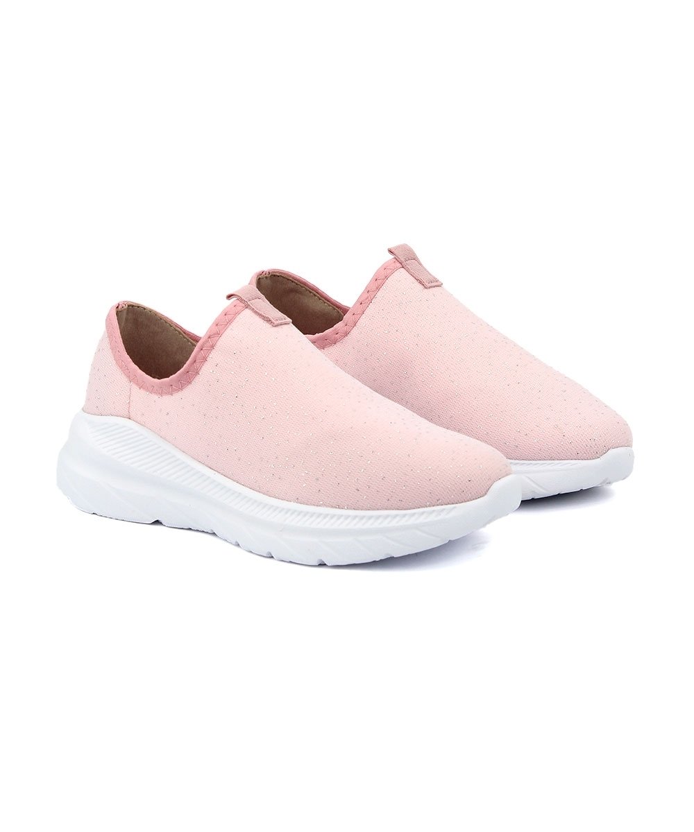 Tênis Infantil Molekinha Slip On Rosa Rosa 3