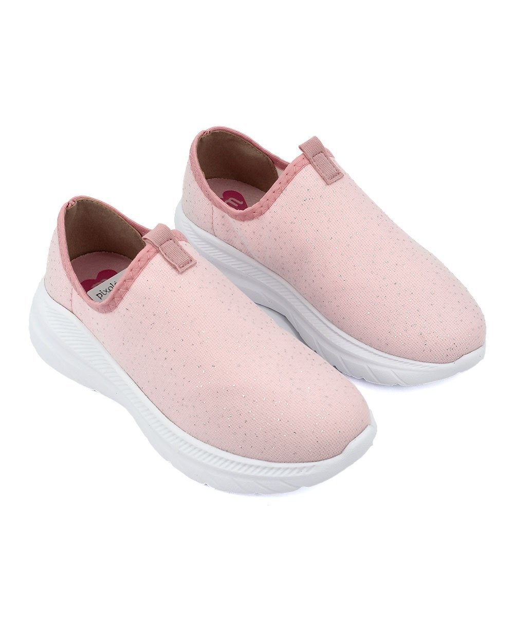 Tênis Infantil Molekinha Slip On Rosa Rosa 4