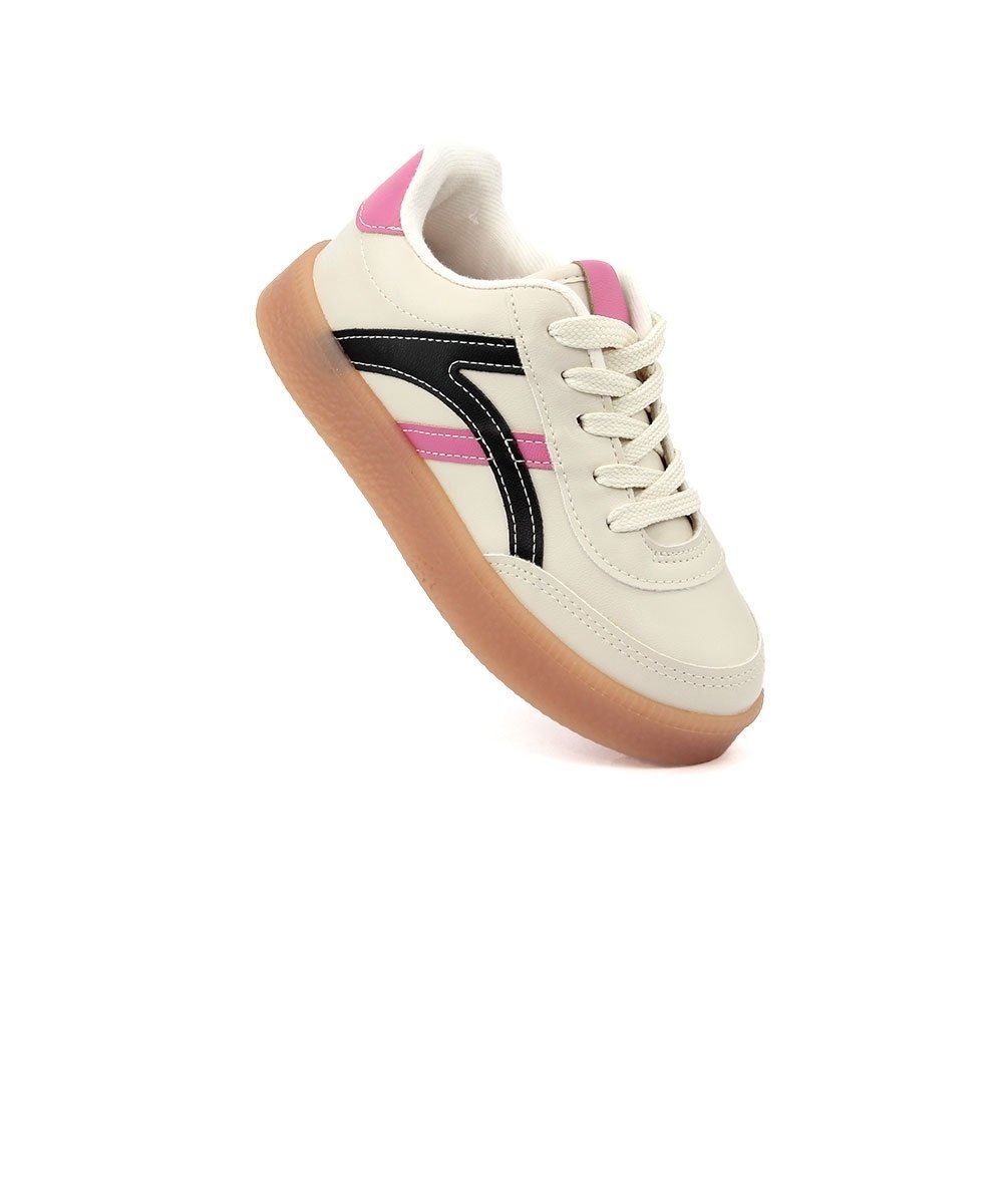 Tênis Casual Infantil Molekinha Off White Branco 2