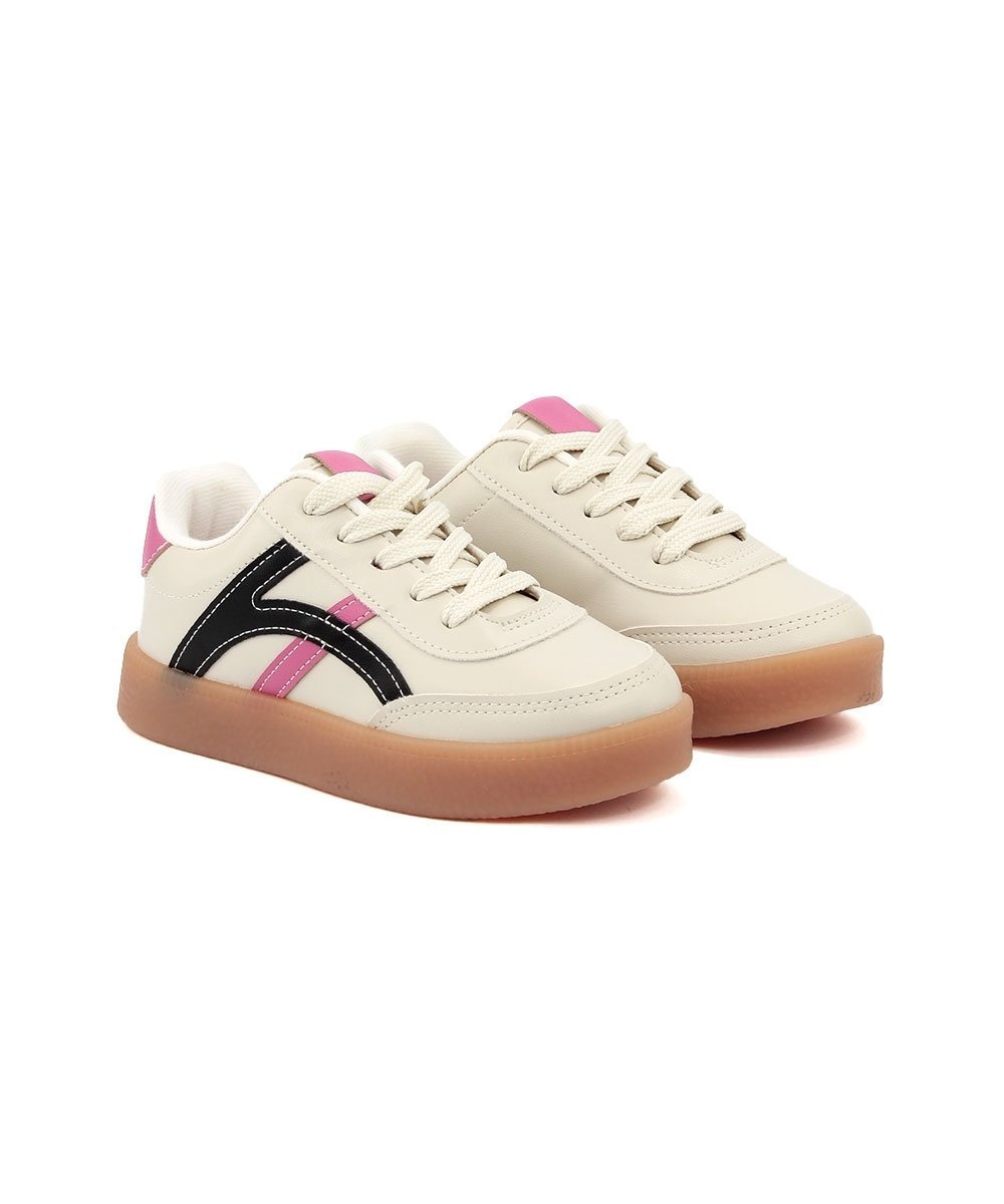 Tênis Casual Infantil Molekinha Off White Branco 3