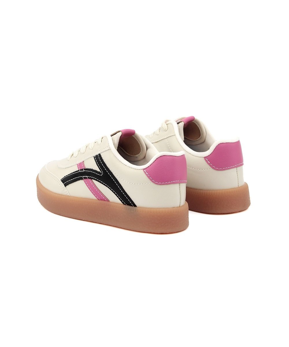 Tênis Casual Infantil Molekinha Off White Branco 5