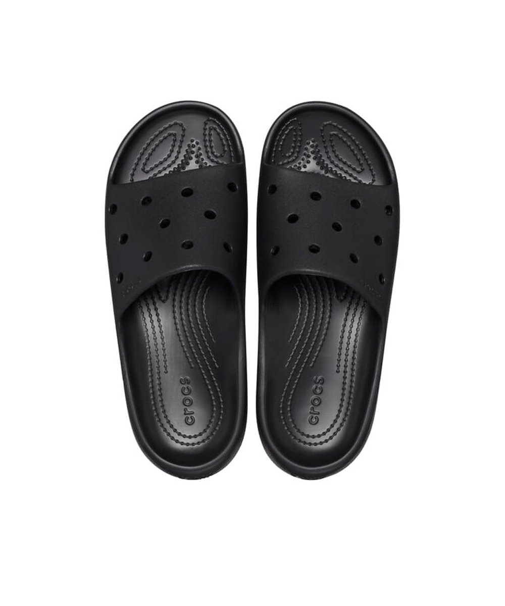 Chinelo Crocs Classic Slide V2 Preto Preto 2