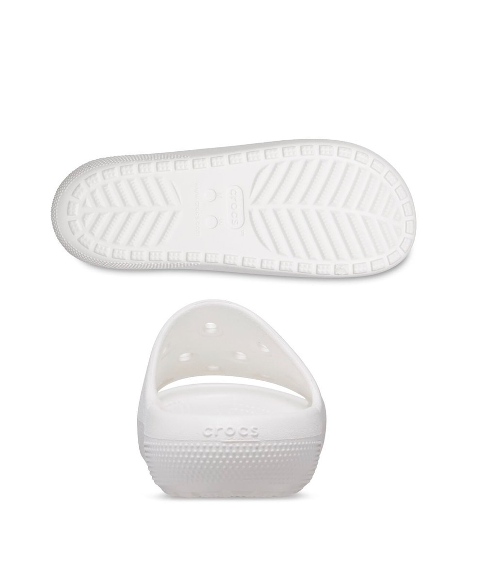 Chinelo Crocs Classic Slide V2 Branco Branco 4