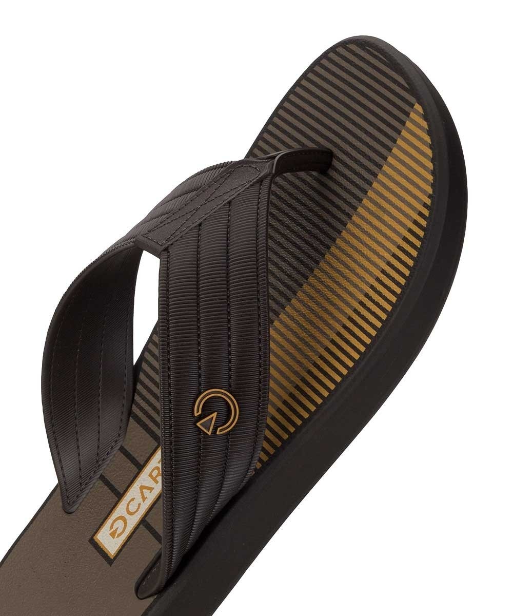 Chinelo de Dedo Cartago Montreal Marrom Marrom 2