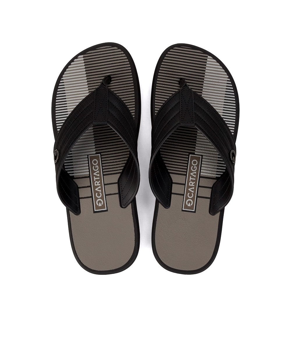 Chinelo de Dedo Cartago Montreal Preto Preto 4