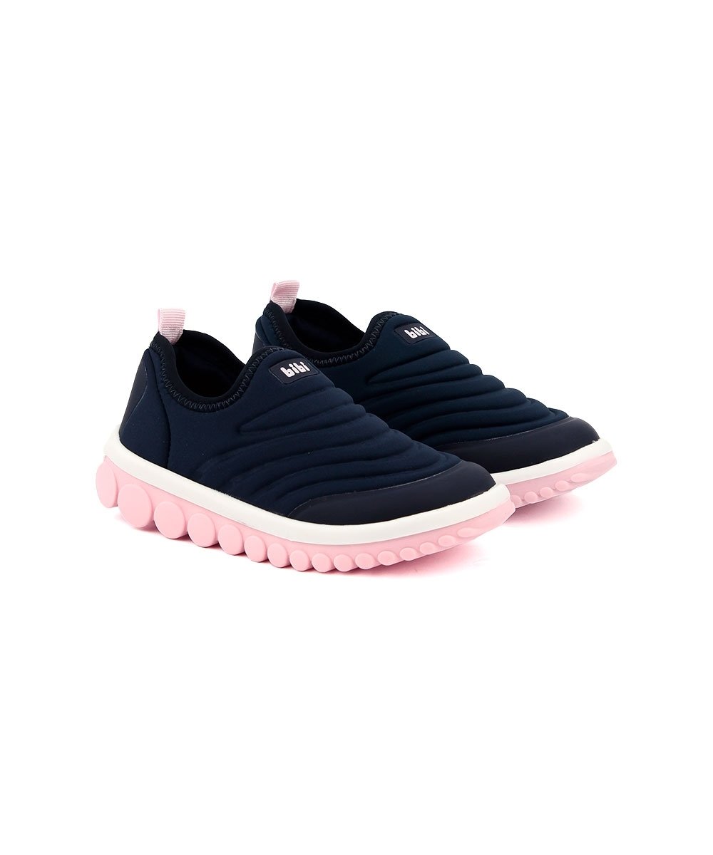 Tênis Infantil Casual Bibi Rl2-05 Marinho/Rosa Azul/Rosa 3