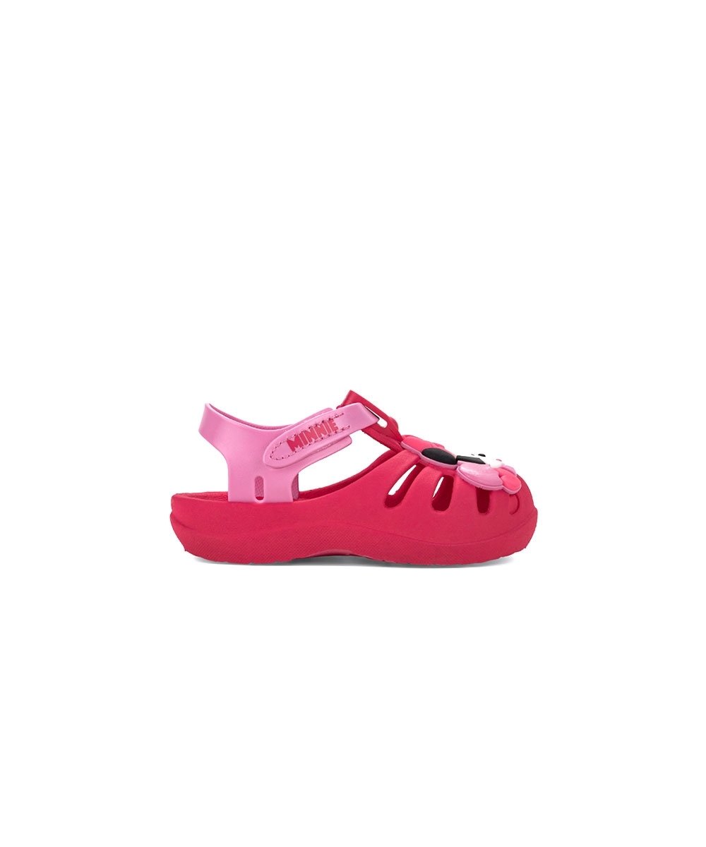 Sandália de Bebê Grendene Disney Magic Rosa
