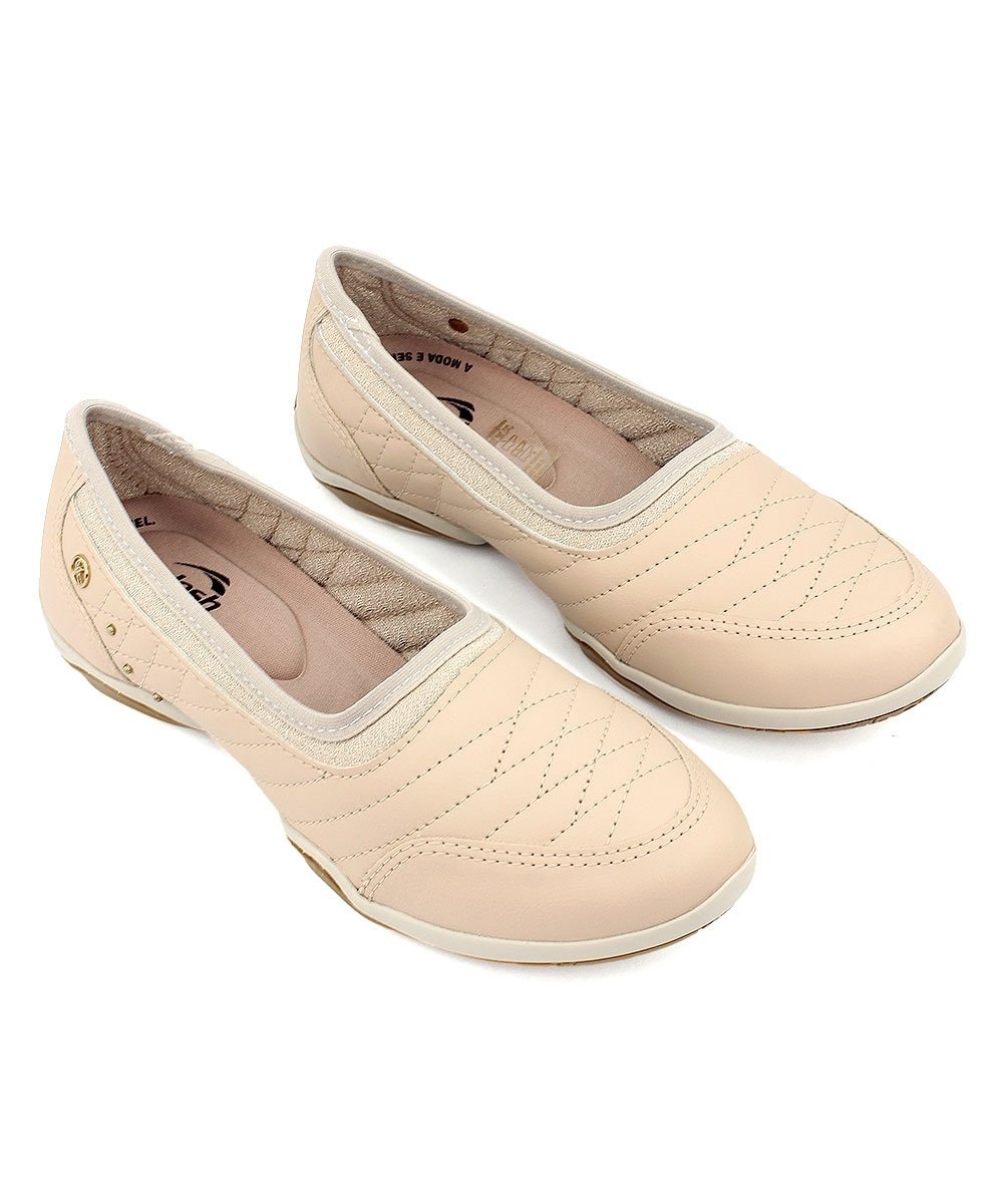 Tênis Feminino Kolosh Slip On Bege Bege 4