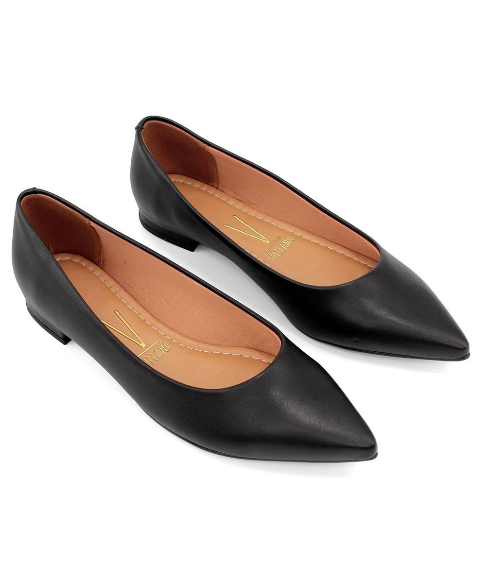 Sapatilha Vizzano Bico Fino Preto Preto 7
