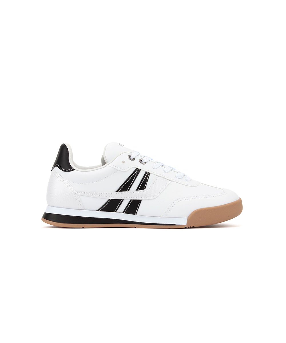 Tênis Feminino Casual Ramarim Snk Branco Branco/Preto 2