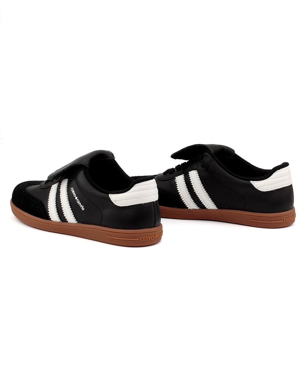 Tênis Feminino Cravo E Canela Couro Preto Preto 5