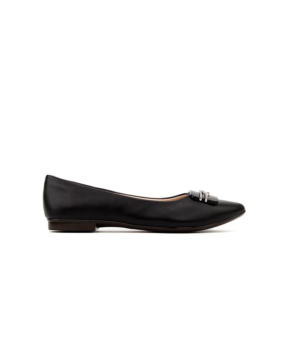 Sapatilha Light Gel Bico Fino Preto