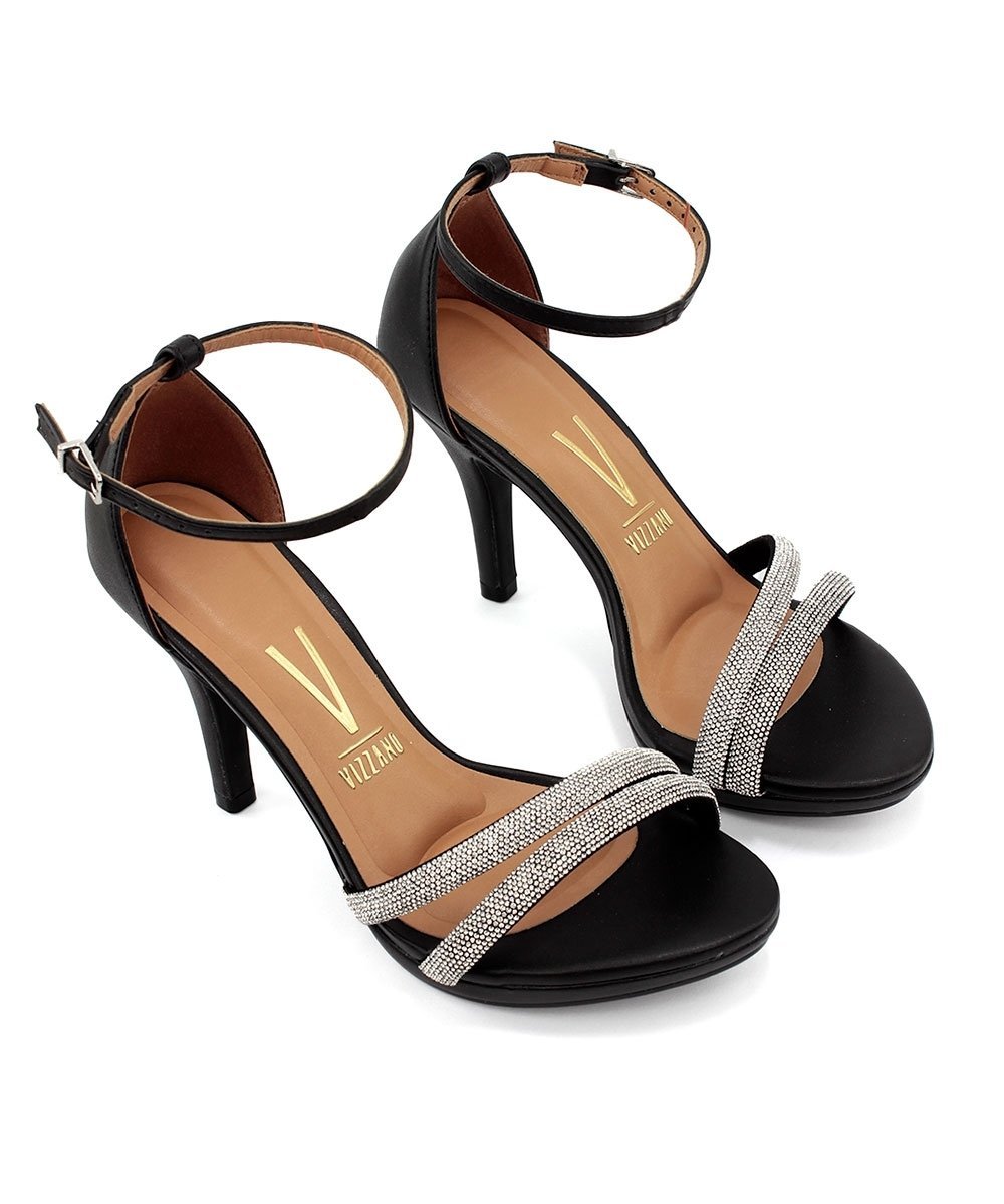 Sandália Social Salto Fino Vizzano 6210-1037 Preto Preto 3