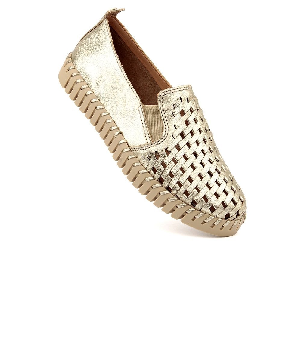 Tênis Feminino Bottero Bottwister Couro Dourado Dourado 2