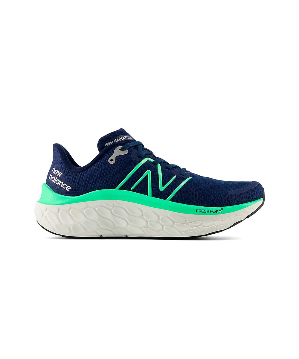 Tênis Masculino New Balance X Kaiha Road Mmtdv1 Marinho Azul/Verde 2