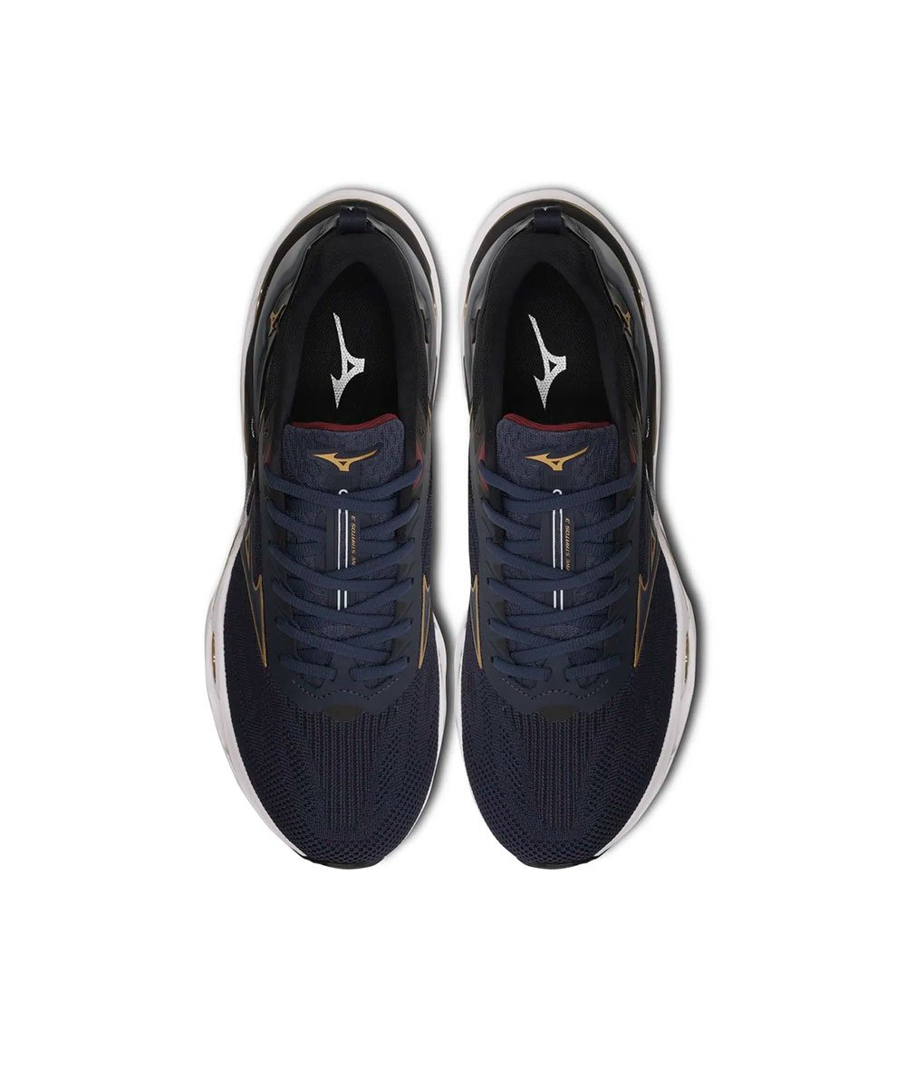 Mizuno Tenis Wave Stratos 3 Marinho Cinza 3