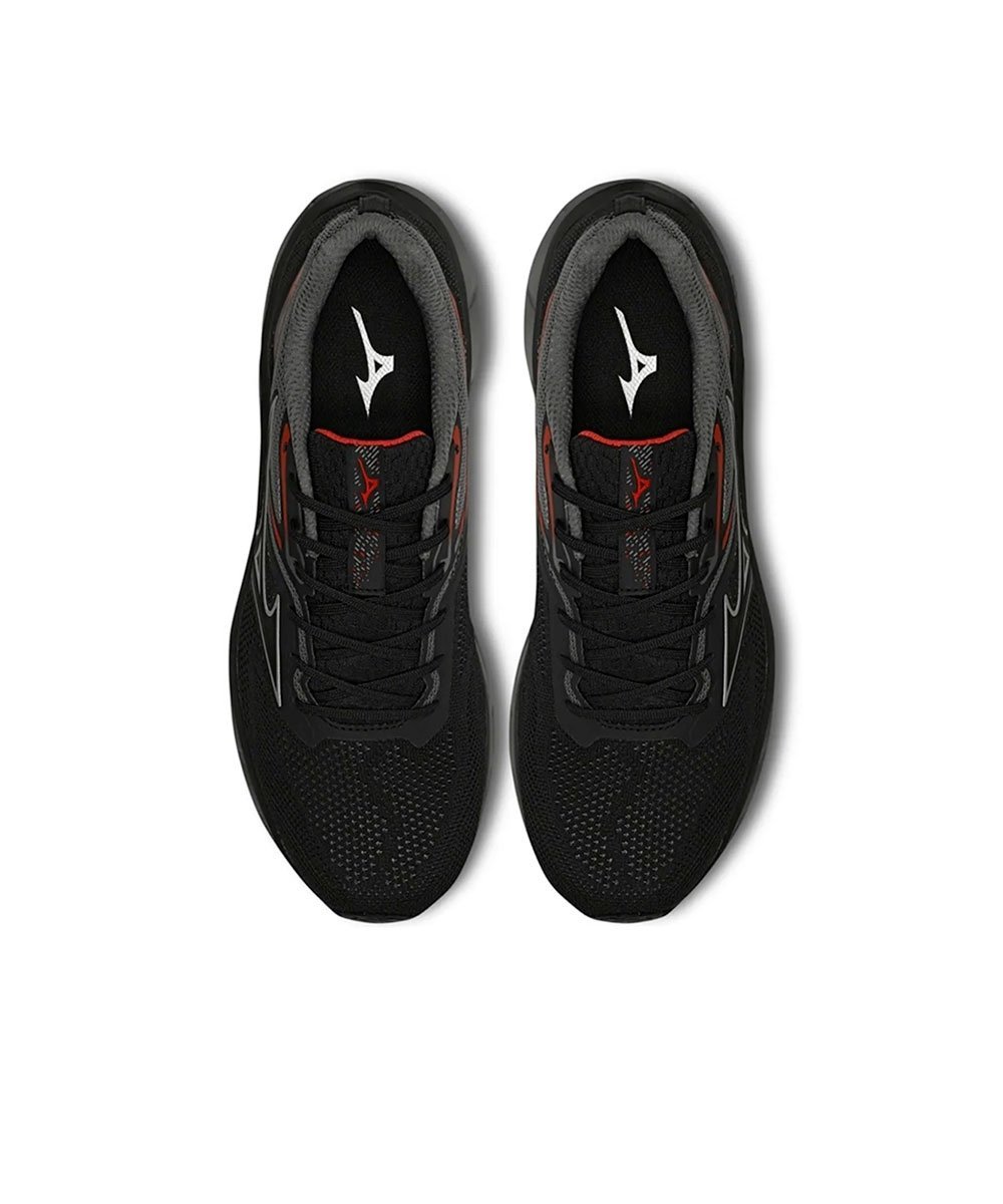 Tênis de Corrida Mizuno Wave Way 5 Preto/Chumbo Preto 2