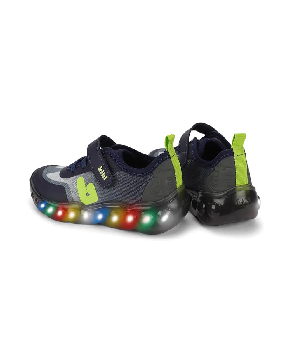 Tênis Infantil de Luz Bibi Roller Celebration 3.0 Marinho Preto 3