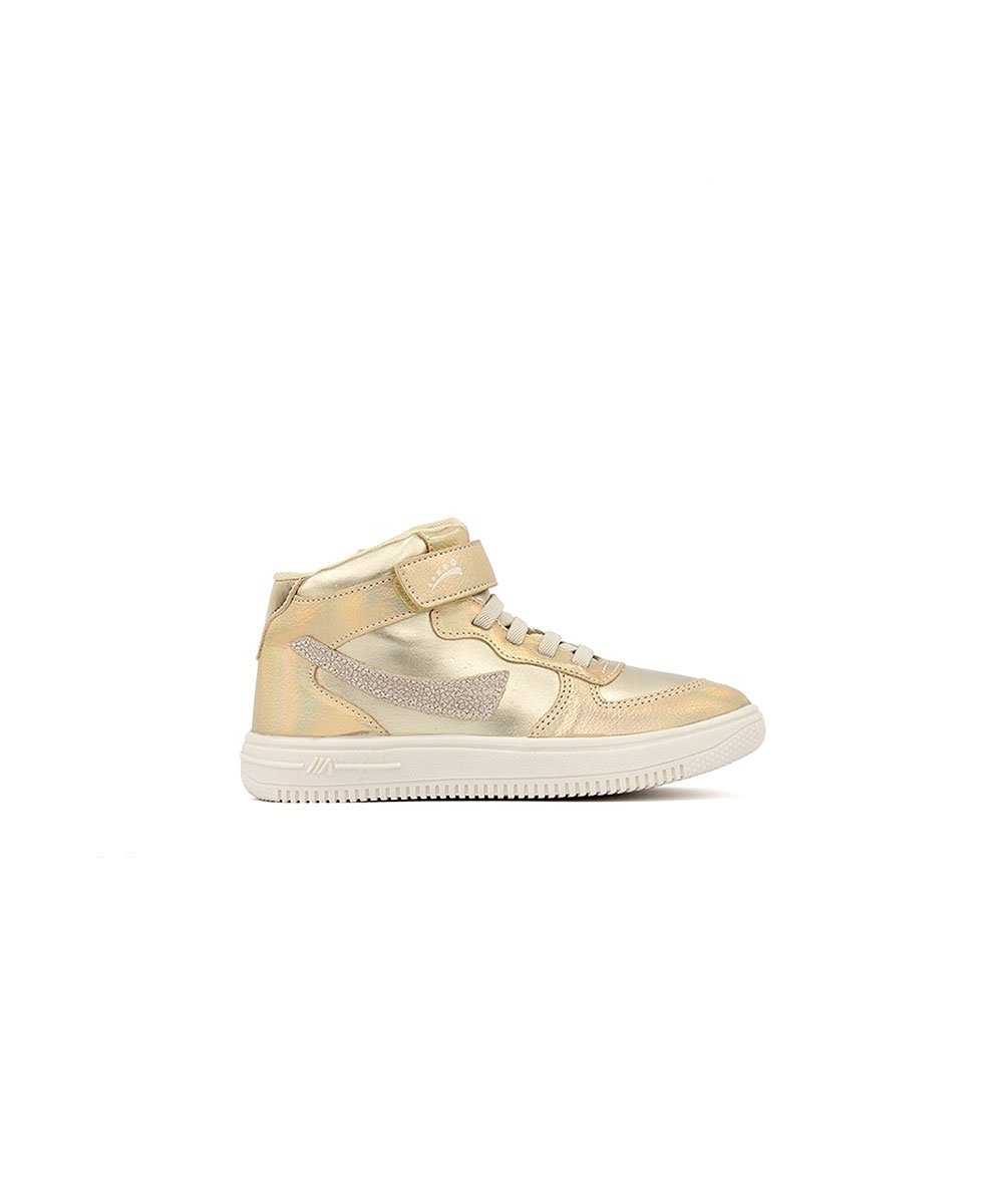 Tênis Infantil Cano Médio Ortopasso Force One Ouro