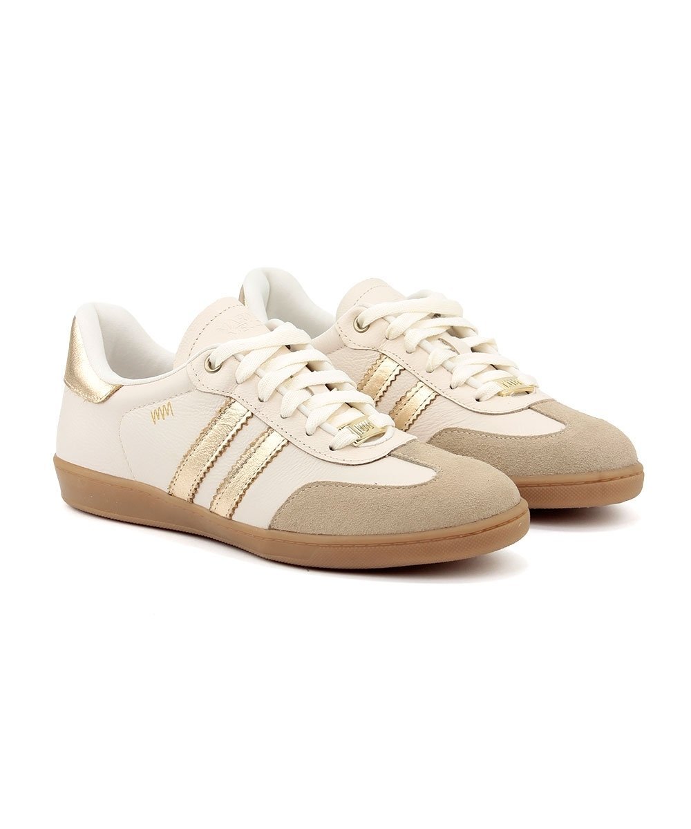Tênis Marina Mello Emma 12154sof Bege Bege/Dourado 2